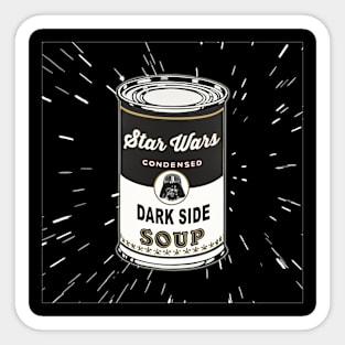 Dark side Soup Sticker